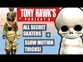 Tony Hawk’s Project 8: SECRET SKATERS + SLOW MOTION TRICKS! (PS3 Gameplay)