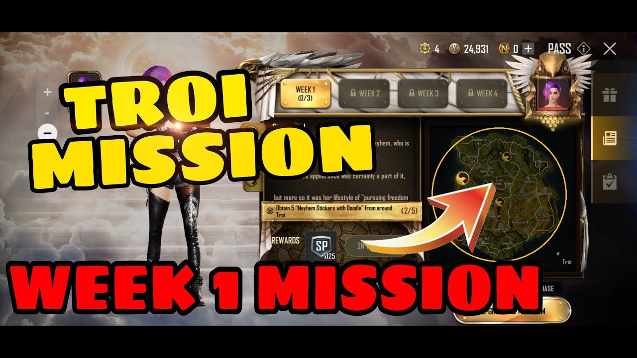 PUBG NEW STATE - VOL 11 - WEEK 1 STORY MISSION LOCATION