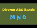 Diverse ABC Bands M N O!