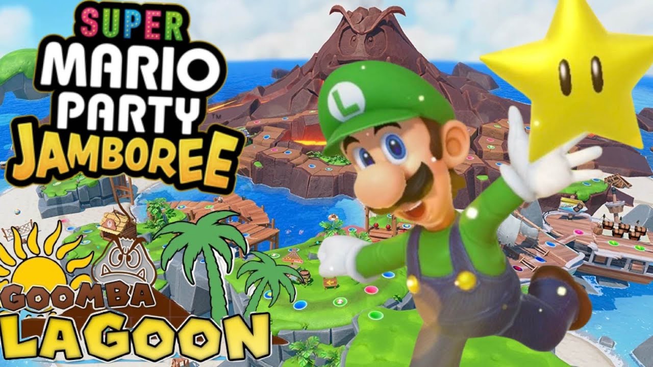 Super Mario Party Jamboree - Goomba Lagoon (Luigi)