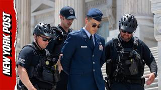 Active Duty Air Force Major Jason Watson Arrested at Capitol Calling for Trump Impeachment
