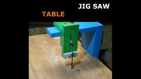 Homemade - jig saw table