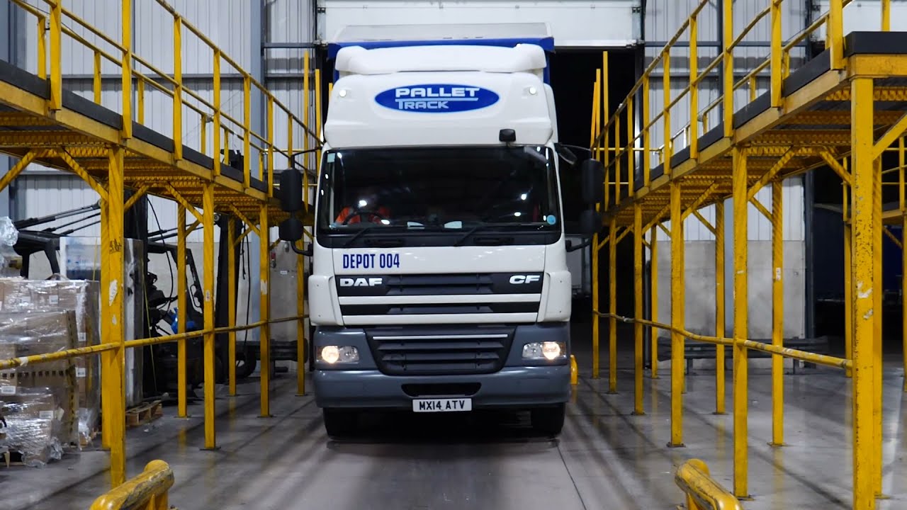 PalletTrack enhanced timelapse video YouTube