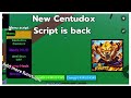 New Centudox script Blox fruits pvp script