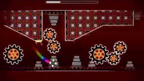 Nine Cicles Easy xD -Geometry Dash + Fail - IF 9 Circles Was Lv1 By Rockstr99