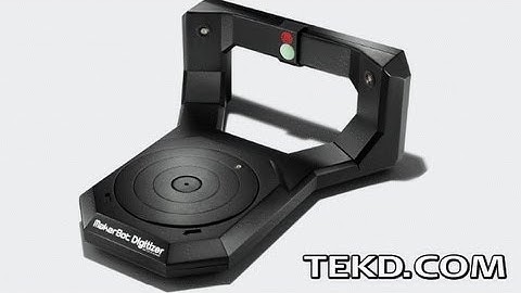 The MakerBot Digitizer Desktop Scanner Copies Your World