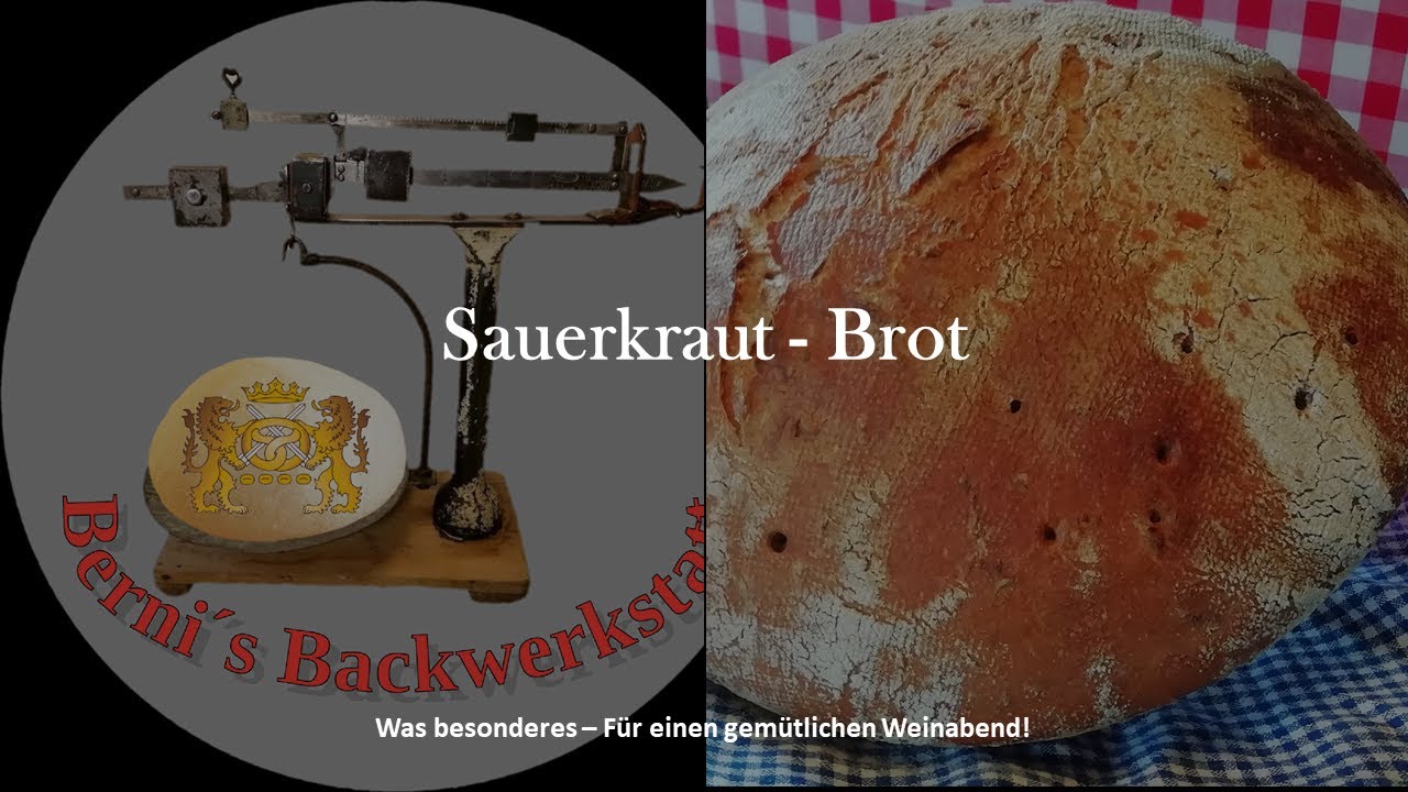 Brot selber backen - Sauerkraut Brot
