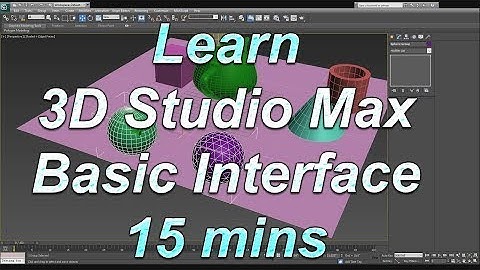 learn 3d max tutorial in Urdu for beginners سیکھنے والوں کے لیے فری سبق۔