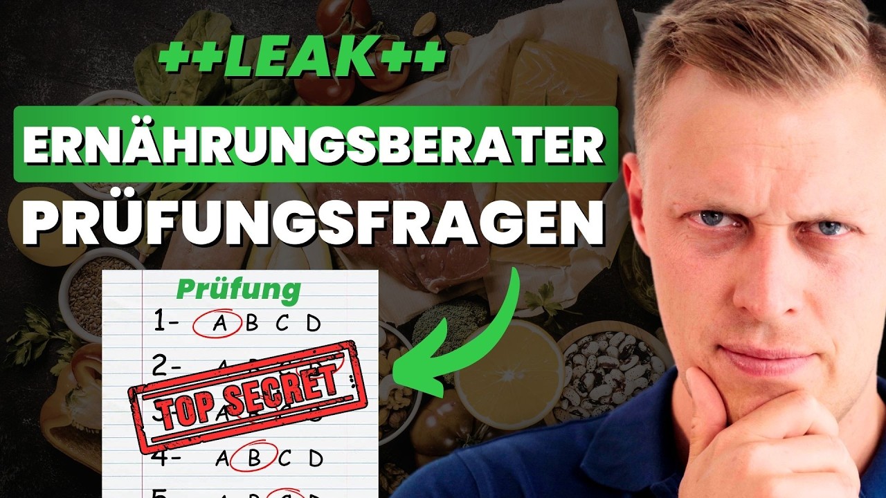10 Prüfungsfragen: Laktose, Fruktose, Diabetes, Gluten etc. (einfach erklärt)
