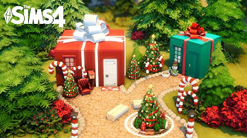 Winterfest Present Tiny Homes | No CC | Pack Sims 4 Speedbuild