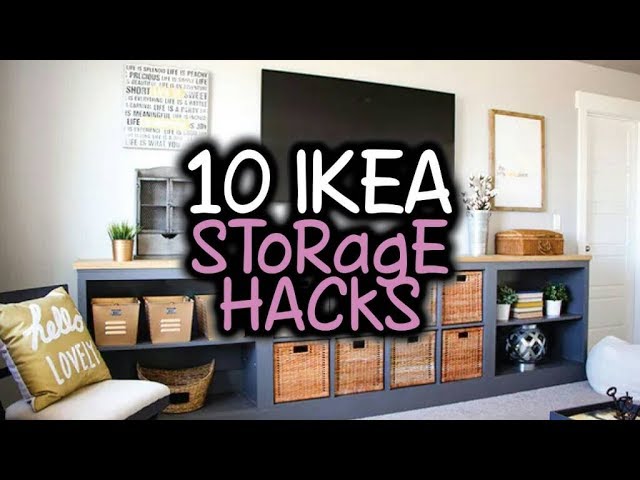 20 IKEA Storage Hacks - Storage Solutions With IKEA Products
