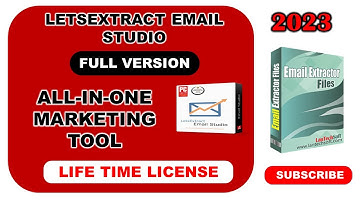 Lets Extract Email Studio Full Version 2023 | All-in-One Email Marketing Tool