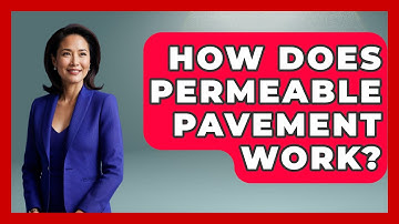 How Does Permeable Pavement Work? - Civil Engineering Explained
