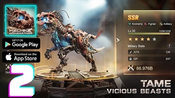 Mecha Domination: Rampage Gameplay Walkthrough Part 1 (iOS, Android)