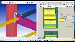 Parametric Canopy Modeling in Tekla Structures with Grasshopper