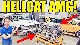 We Installed A GIGANTIC Supercharger On My C63 AMG & Used HELLCAT Parts To Make It Work! by LegitStreetCars 285,005 views 4 months ago 31 minutes