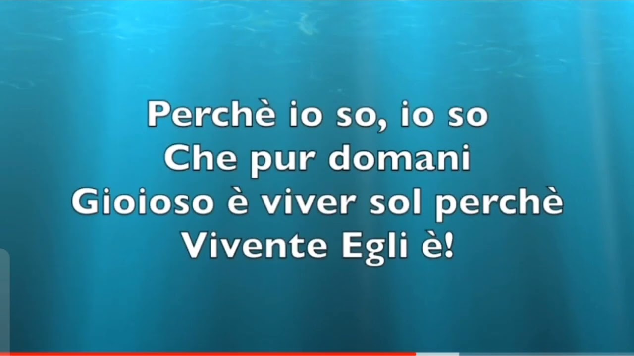 Perché Egli Vive, Affronterò il Domani.
