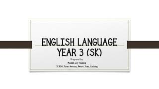 Year 3 Module 1: Welcome ! (have got / has got)