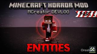 Making a horror mod with MCreator (Devlog) - Part 1: Entities