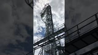 Former Worlds Steepest Rollercoaster, Takabisha, Fuji Q Higlands Theme Park, Japan