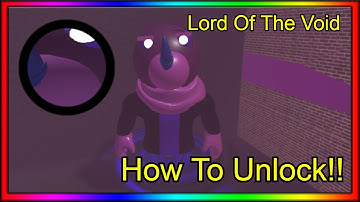How To Unlock The "Lord Of The vOiD" Badge In Piggy RP Customs || ROBLOX
