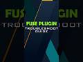 Fuse Plugin Troubleshoot Guide | DaVinci Resolve