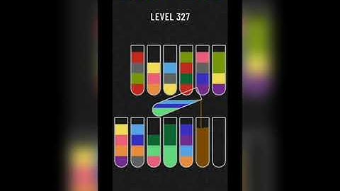 Water sort puzzle level 327