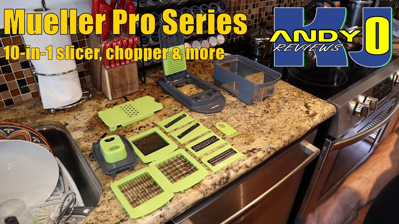 Mueller Pro-Series Multi-Chopper Slicer Model # MC - 710 Stainless Steel  Blades
