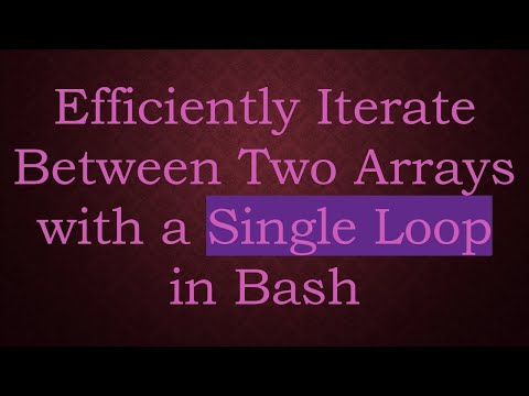 Efficiently Iterate Between
