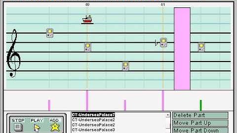 Chrono Trigger, Undersea Palace - Mario Paint Composer
