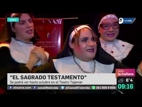 El Sagrado Testamento | Móvil en Canal 9 Televida