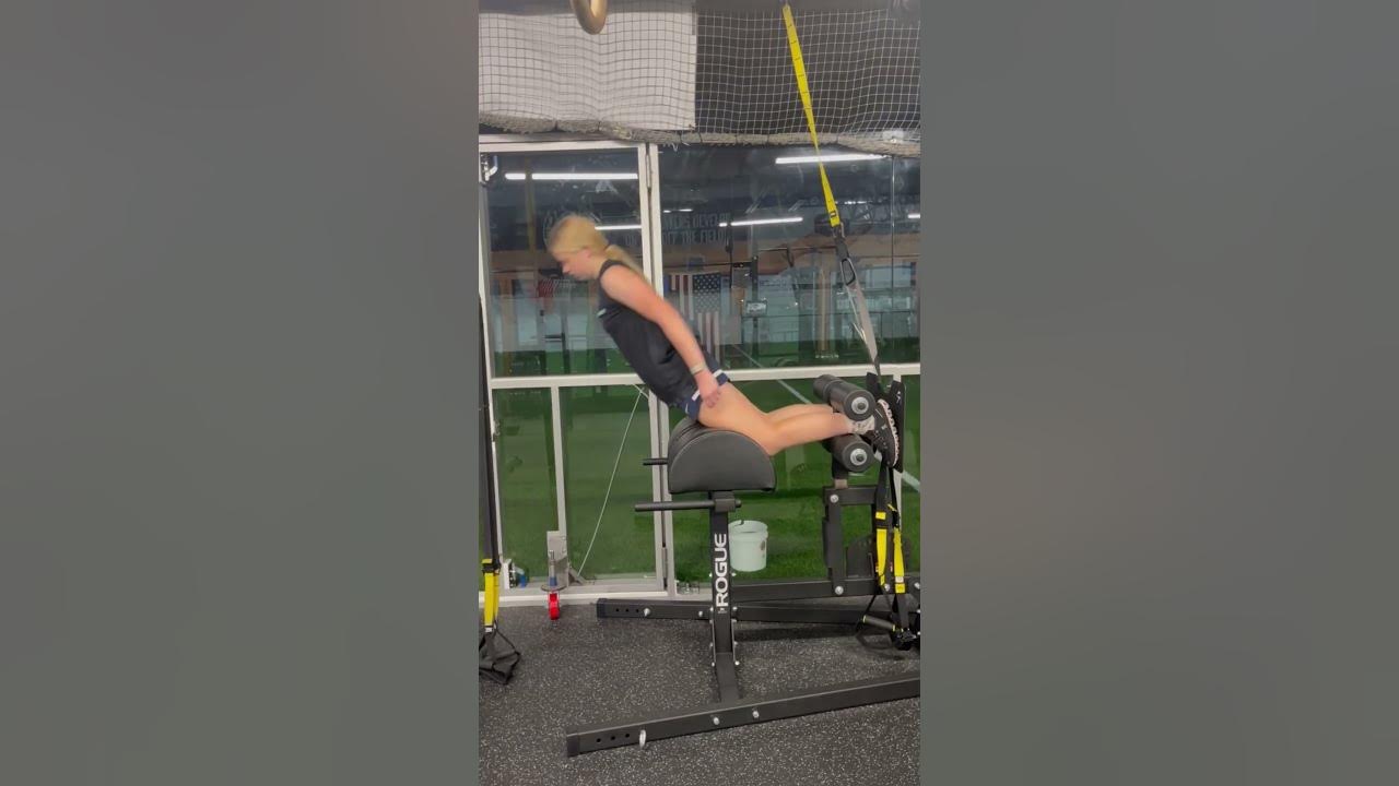 Glute Ham and Band Leg Curl InSeason Training for Athletes YouTube