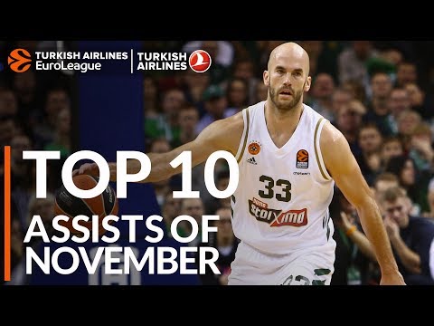 Turkish Airlines EuroLeague, Top 10 Assists of November!