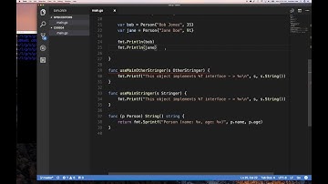 #golang #striversity 09.04 - Go Implementing Interfaces