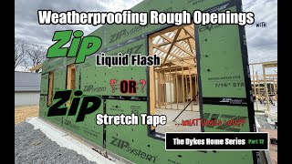 Zip Liquid Flash or Zip stretch tape / The Dykes Home Series Part 12
