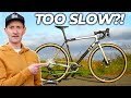 Is a gravel bike really much slower than a road bike