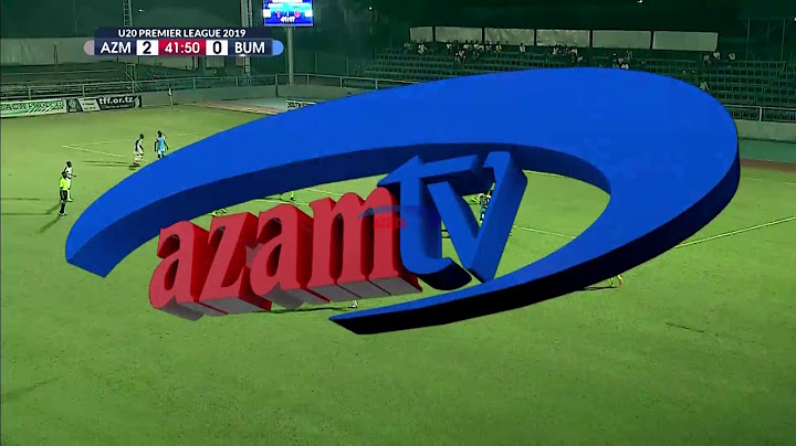 MAGOLI: AZAM FC U20 3-1 BIASHARA UTD (U20 PREMIER LEAGUE - 15/6/2019)