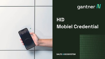 GANTNER Locker Locks operable with HID Mobile Credential