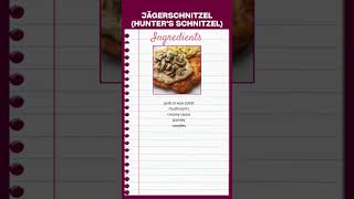 Jägerschnitzel (Hunter's Schnitzel)