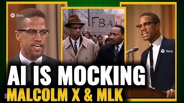 AI Is Turning Malcolm X & MLK Into Racist Memes