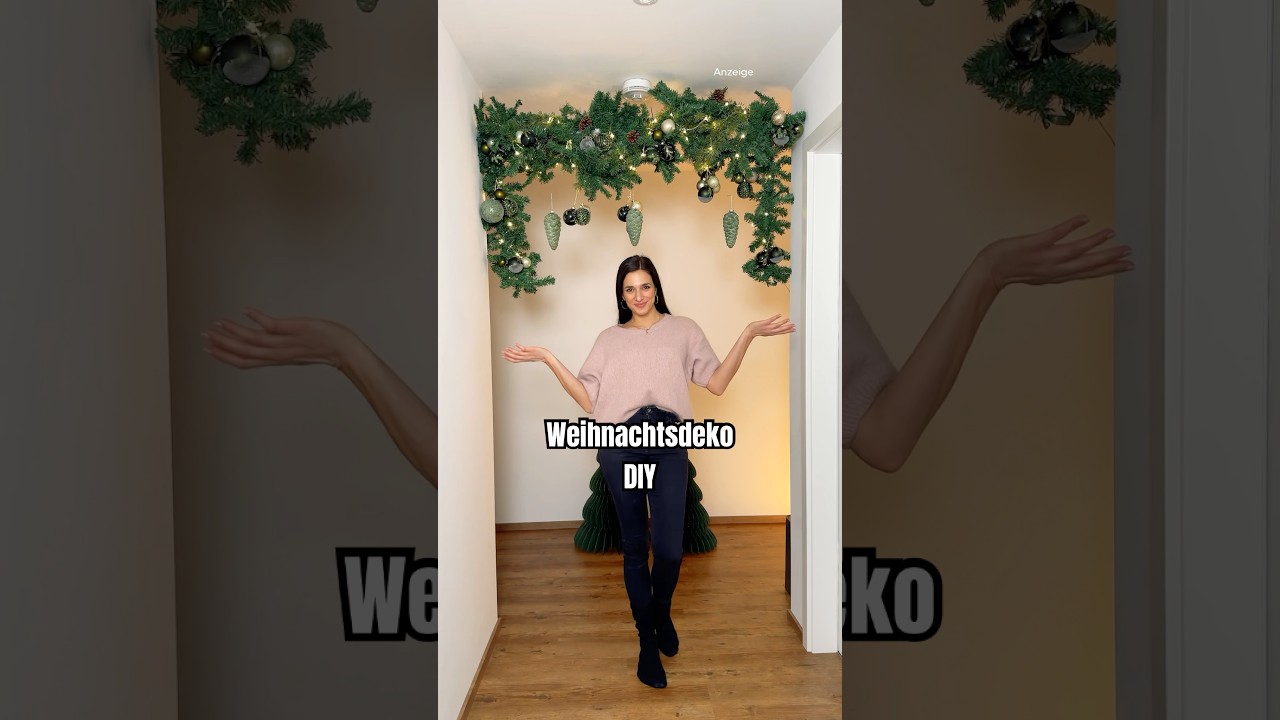 Weihnachtsdekoration zum selber machen - DIY #anleitung #decoration #xmas