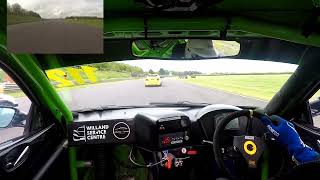 Castle Combe Mayday Madness 2024 Race 1 Saloon car, Onboard with Lee Waterman