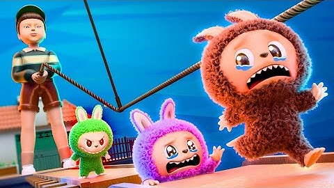 LABUBU Vs. SQUID GAME 3! Labubu Animation #3danimation #cartoon 