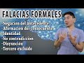 Falacias formales y principios de lógica formal (Con ejemplos) - Cristotales