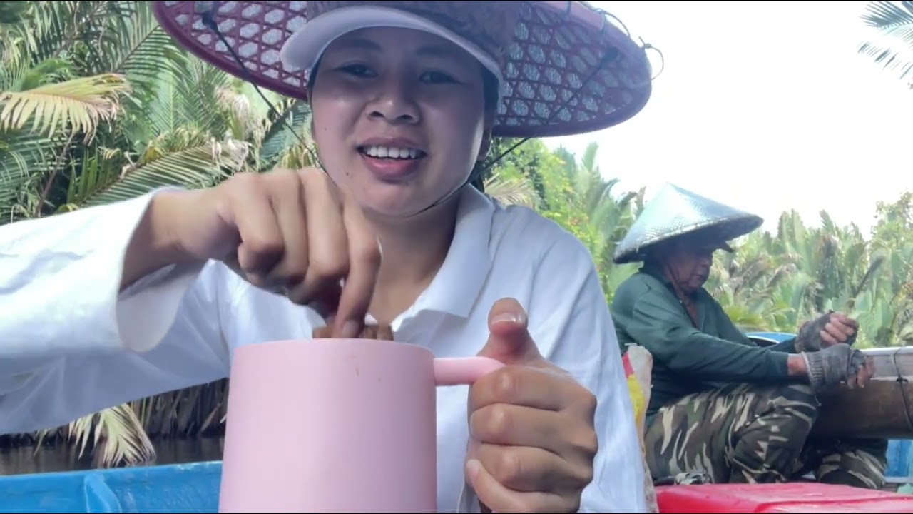 Balik Kampung Melihat Hasil Bubu Bapa //Cari Umbut Apong Ke Lauk//Udang Hasil Bubu Bapa