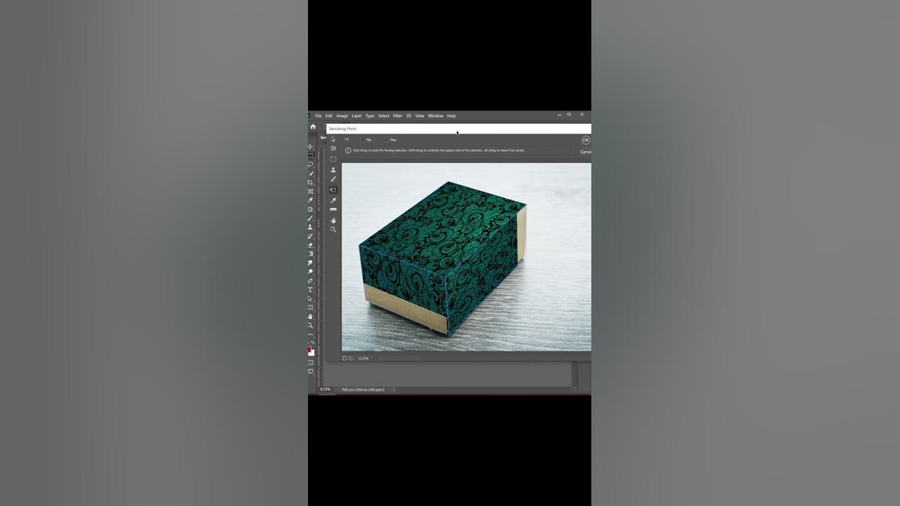 Easy way to sdsign Mockups on Box in Photoshop #shorts #hiraj