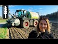 ALINAS LANDLEBEN - Girlpower - Gülle fahren - Claas Xerion - John Deere