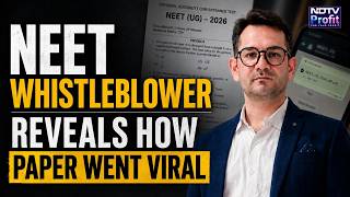 NEET Leak Whistleblower Breaks Silence: Reveals Full Timeline Of How The Paper Leaked Profile