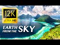 EARTH FROM THE SKY 12K VIDEO ULTRA HD / #12K