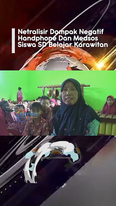 Netralisir Dampak Negatif Handphone Dan Medsos Siswa SD Belajar Karawitan